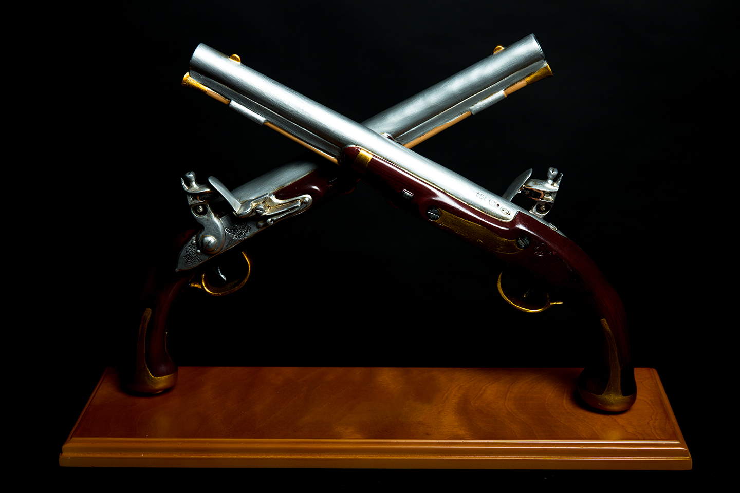 Harper's Ferry Pistol Table Mounted Display